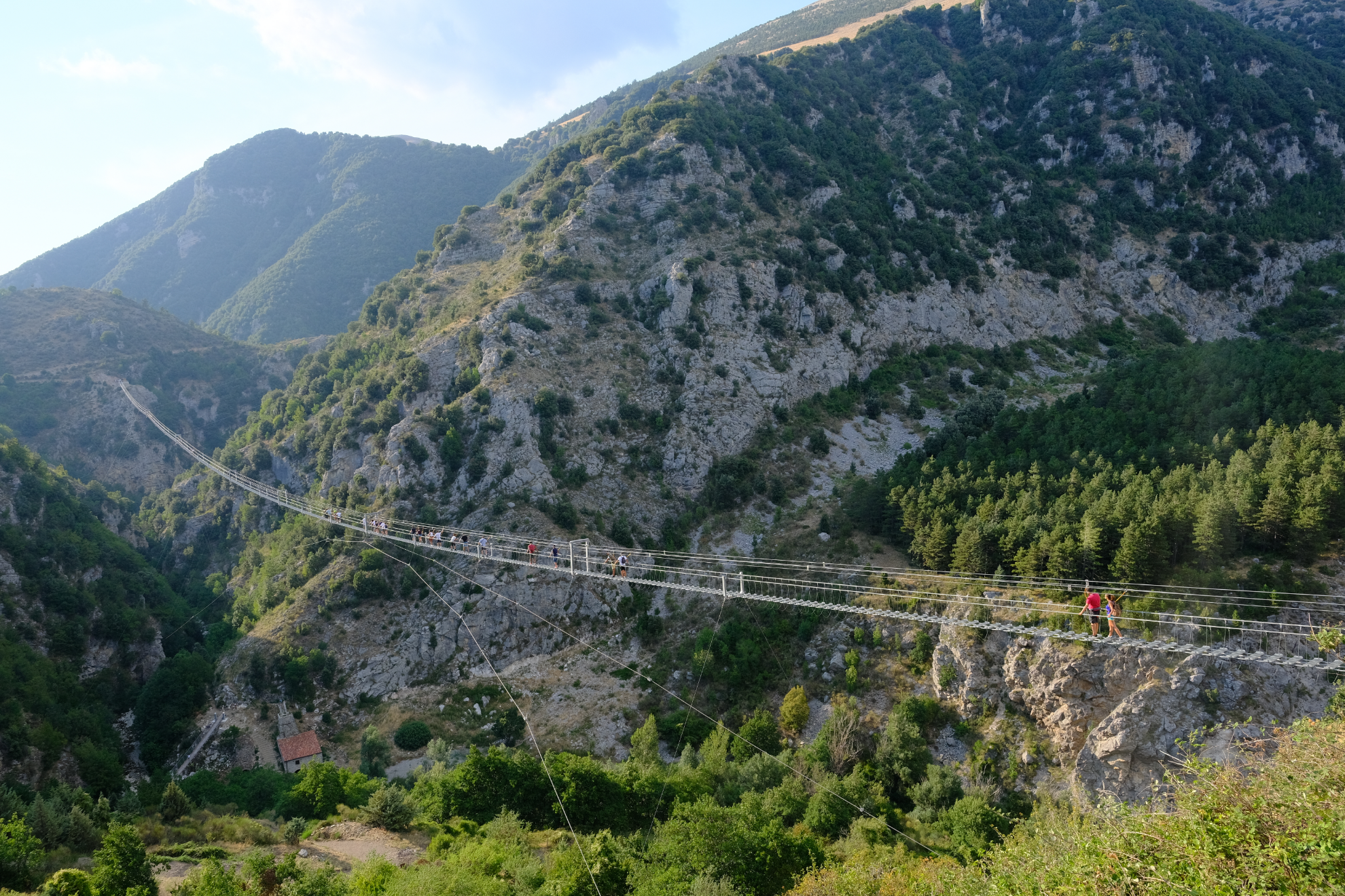 Ponte Tibetano "Il Ponte tra i due parchi"