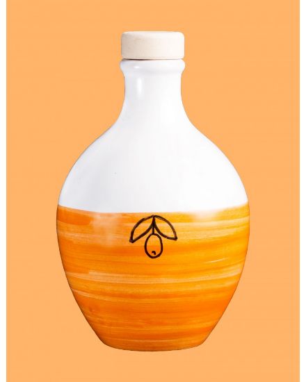 Picture of Orcio artigianale in ceramica - Colore arancione Cod. 10