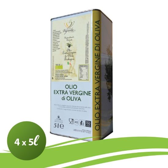 Immagine di Olio Extra Vergine di Oliva Biologico  10L