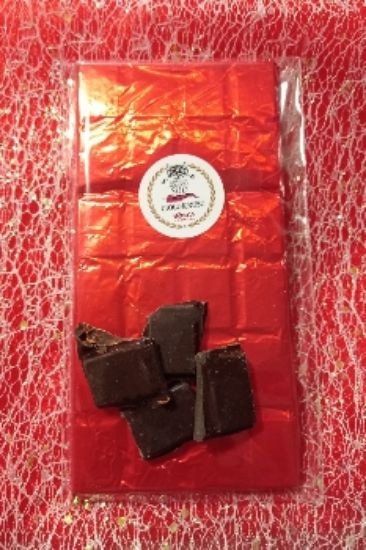 Immagine di Tavoletta di cioccolato fondente al peperone crusco 100gr