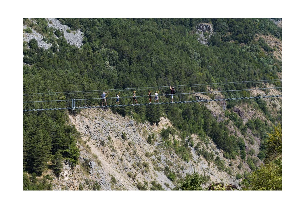 Ponte Tibetano "Il Ponte tra i due parchi"