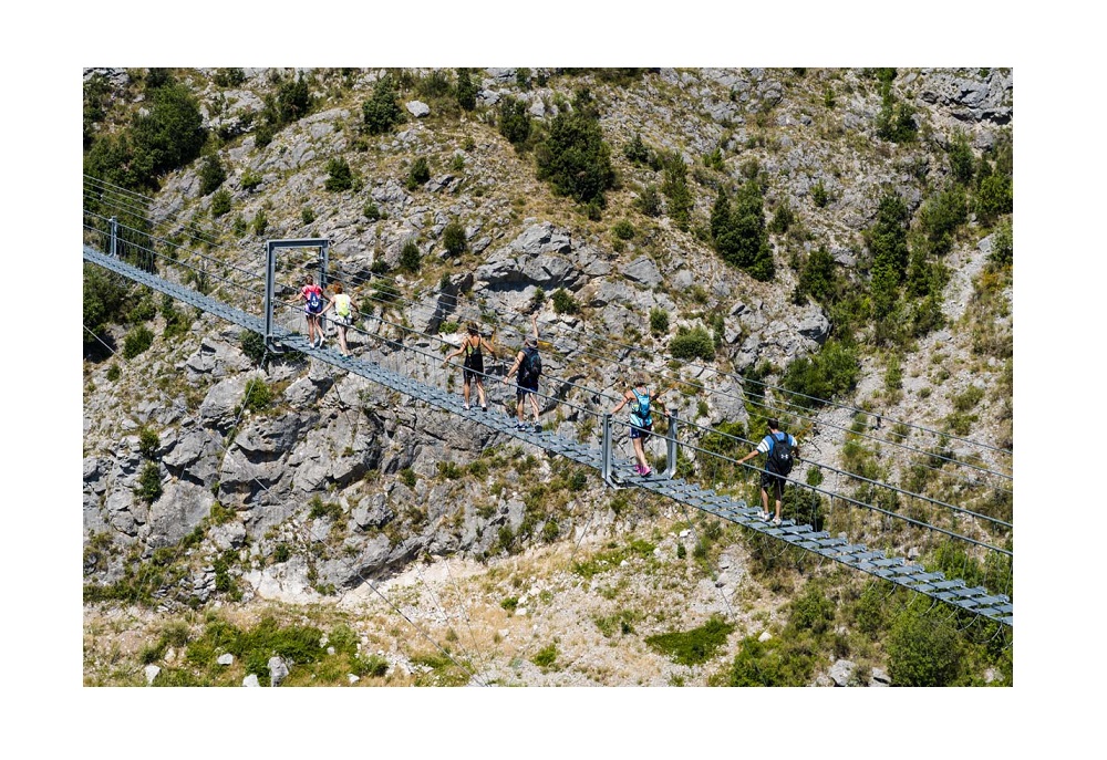 Ponte Tibetano "Il Ponte tra i due parchi"