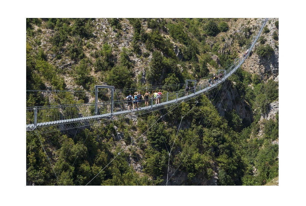 Ponte Tibetano "Il Ponte tra i due parchi"