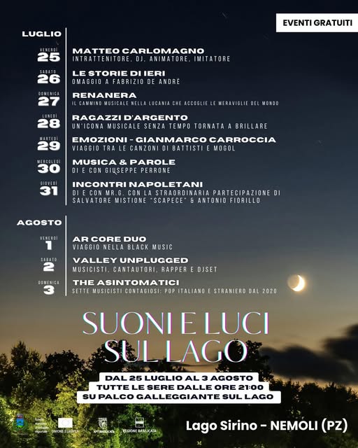 Suoni e Luci sul Lago